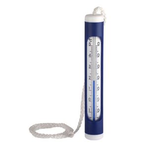 Thermometre de piscine Blanc et Bleu de 160 mm  T-40.2004