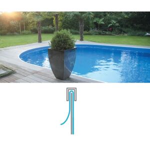 Liner piscine acier ronde - Overlap : 3.60 m - h 1.22 m - 1.32m