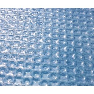 Bâche à bulle luxe : 4 cotés : 500 µ OXO HEAT cristal bleuté