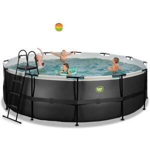 Piscine autoportante Black ø427x122cm avec filtre a cartouche