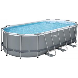 Piscine ovale Bestway Power Steel : 549 x 274 x 122 cm