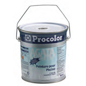 Peinture piscine blanche - Procolor 4L