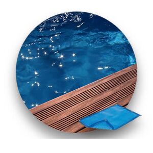 Lagon Bâche à bulle bois 400 µ LUXE Samoa 5,05 x 3,55m ® Octogonale allongée