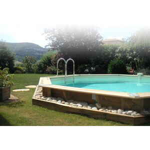 Piscine en BOIS OCEA diam 430 x 120 cm -