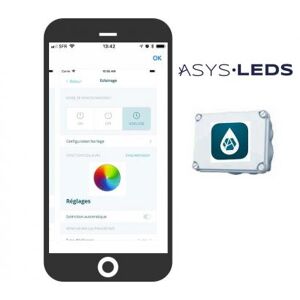 ASYS LEDS : Ensemble boitier + application gratuite
