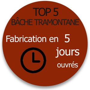 Bâche à barres piscine Tramontane EXPRESS : Fabrication 5 jours