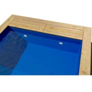 Eden'Pool Liner piscine composite ED-LINE Carre : 3.11 x 3.11 x 1.20 m