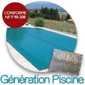 génération piscines Bâche d'hiver pour coque génération piscines : modèle Giens 4,30 x 2,19m