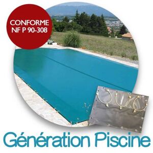 génération piscines Bâche d'hiver pour coque génération piscines : modèle Mini Carré 3,15 x 3,15m