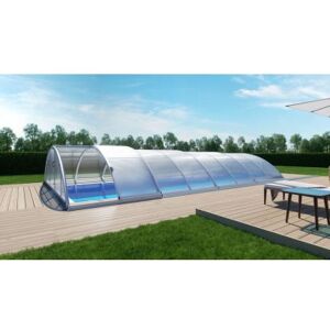 Abri piscine en kit KLASIK S 360 x 433 x 100 cm