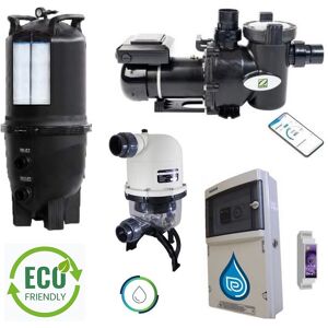 Kit filtration ecologique LUXE : 14 m3/h