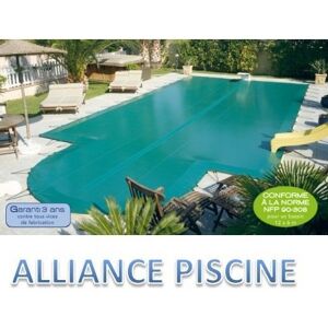 Bâche d'hiver piscine en coque Alliance Corail