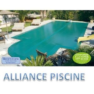 Alliance Bâche d'hiver piscine en coque Alliance Turquoise