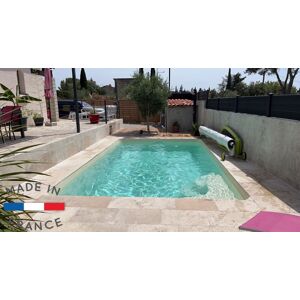 Piscine en coque LES ARCS de 600X350X150M Filtration sable en kit