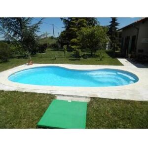 Piscine coque Pompei 2 790 x 400 x 135160 m LUXE local enterre Capot Plat