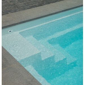 Piscine coque Sparte 6 620 x 320 x 150 m LUXE Systeme filtration en kit