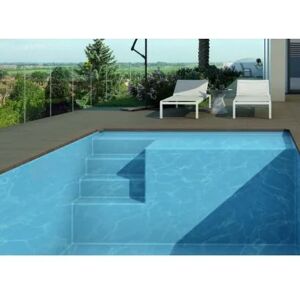 Piscine Olympie 3 675 x 340 x 150 m LUXE local enterre Capot Plat