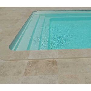 Piscine coque Troie 6 595 x 320 x 150 m ECO pieces a sceller sans filtration