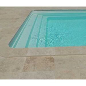 Piscine coque Troie 7 695 x 360 x 150m LUXE Systeme filtration en kit