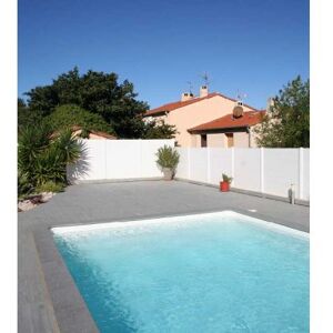 Piscine coque Troie 75 795 x 360 x 150m LUXE Systeme filtration en kit