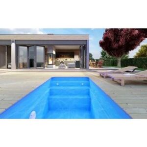 Piscine coque Troie 35 370 x 220 x 120 m LUXE filtration box palette