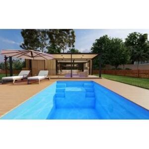 Piscine coque Olympie 5 320 x 620 x 148 m LUXE filtration BIO FILTRE