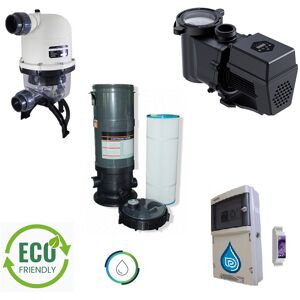 Kit filtration écologique PREMIUm : 15 m3/h