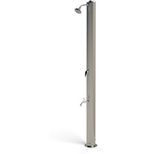 Douche solaire design Tevere X inox : 28 L