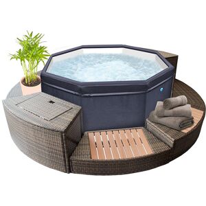 Spa Octopus 6 Places NetSpa + mobilier (5 elements)