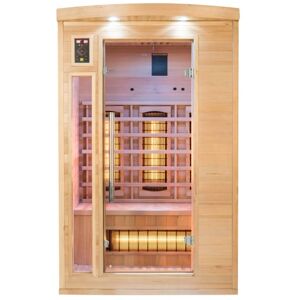 France Sauna Sauna infrarouge APOLLON Quartz 2 a 4 Places-Apollon 2 Places