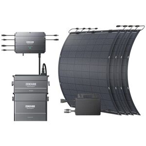 Kit Centrale d'energie SolarFlow panneau solaire ZENDURE