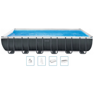 INTEX ULTRA XTR RECTANGULAR FRAME POOLS SET 732 x 366 x 132 cm 26368NP