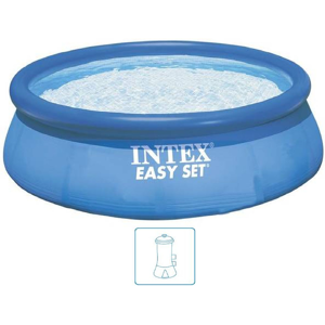 INTEX Easy Set Pool Piscine gonflable 305 x 76 cm avec filtration a cartouche 28122NP