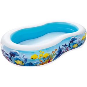BESTWAY Family Pool Piscine gonflable Sea lagoon, 262 x 157
