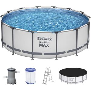 BESTWAY Steel Pro Max Piscine hors sol ronde, 427 x 122 cm 5612X