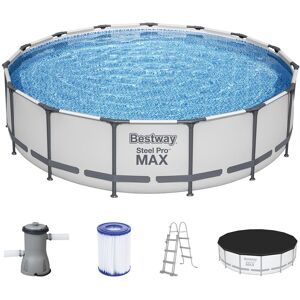 BESTWAY Steel Pro Max Piscine hors sol ronde, 457 x 107 cm 56488