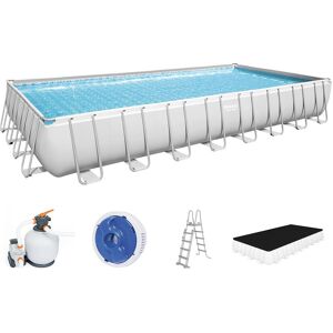 BESTWAY Power Steel Piscine hors sol rectangulaire, 956 x 488 x 132 cm 56623