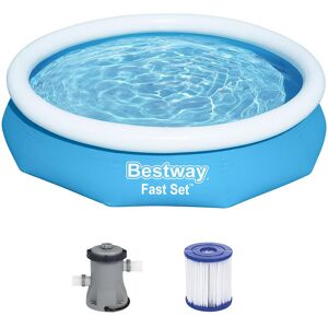 BESTWAY Fast Set Piscine hors sol ronde, 305 x 66 cm 57458