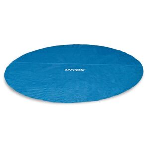 INTEX Couverture solaire de piscine Bleu 457 cm, Polyéthylene 28013 - Publicité