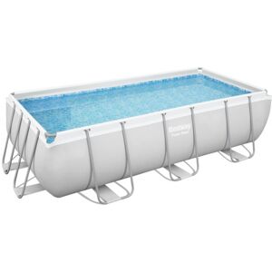 Bestway Piscine hors-sol tubulaire rectangulaire Power Steel 404 x 201 cm - Publicité