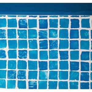 GRE Liner piscine Gre ovale 915 x 470 x H.132 cm - Mosaïque