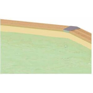 Liner piscine Ubbink Ocea Ø430 x H.120 cm - Beige