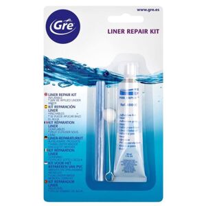 GRE Kit réparation liner piscine (colle, rustine liner, applicateur) - Publicité