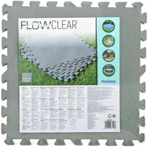 Bestway Lot de 9 Tapis de sol 50 x 50 cm pour spa gonflable - Publicité