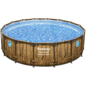 Piscine tubulaire Bestway ronde Ø 4,88 x 1,22 m Power Steel Vista