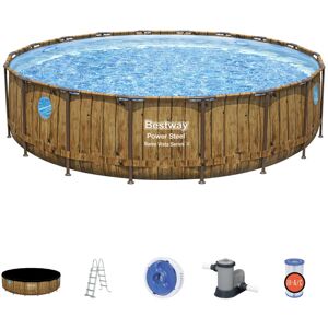 Bestway Piscine tubulaire Bestway ronde Ø 5,49 x 1,22 m Power Steel Vista