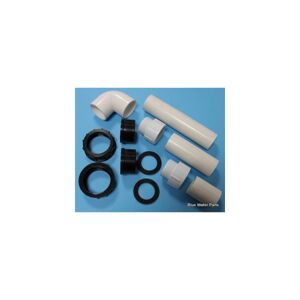 MYPISCINE Kit jonction vanne 1.5'' adaptateurs vissés (LACRON)