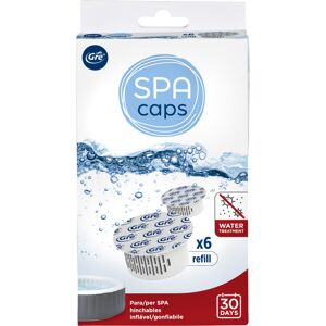 GRE Spa caps - Recharges de 6 capsules de traitement