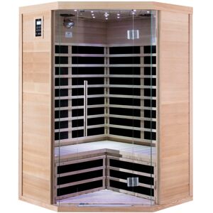 Sauna infrarouge daangle panneaux carbone 2180W LUXE 2-3 places - SNÃ