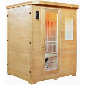 Sauna infrarouge panneaux fibre de carbone 1750W 3 places - Snö - Publicité